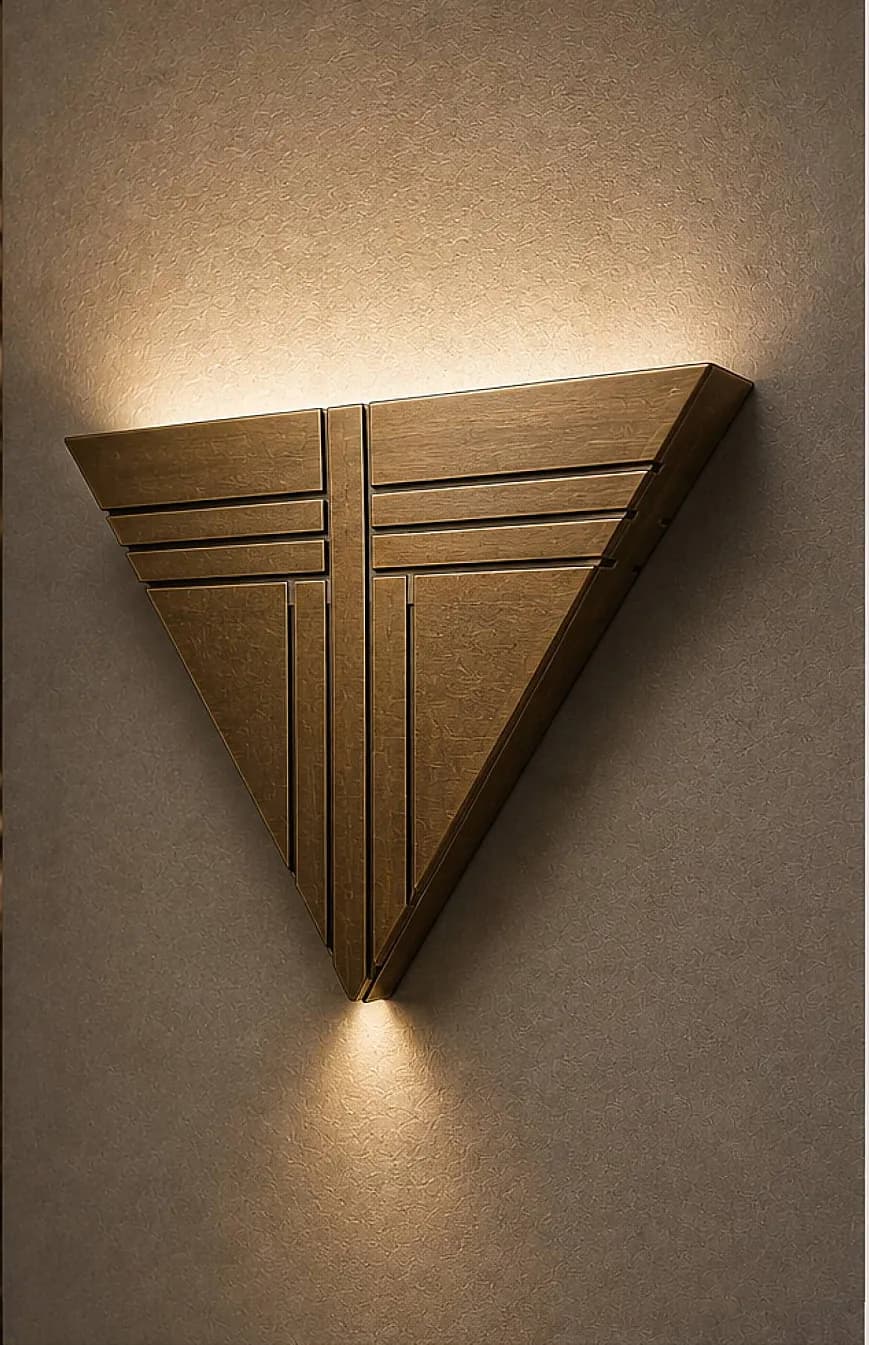 Bronze pyramid