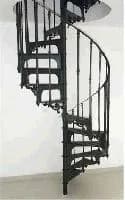 Cast iron staircase