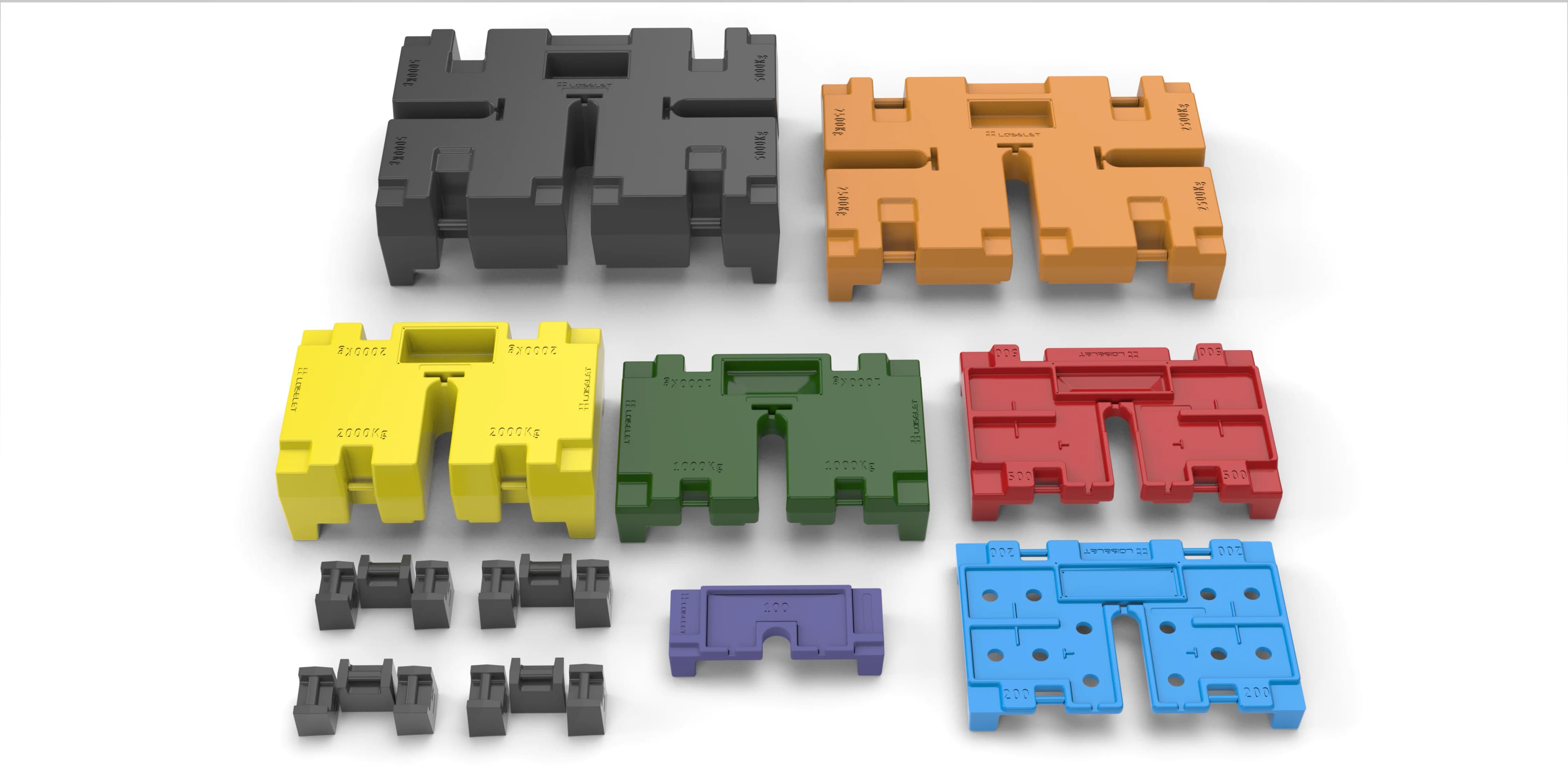 Standard test load weight VGP