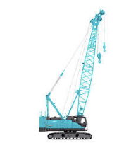 Lattice boom mobile crane