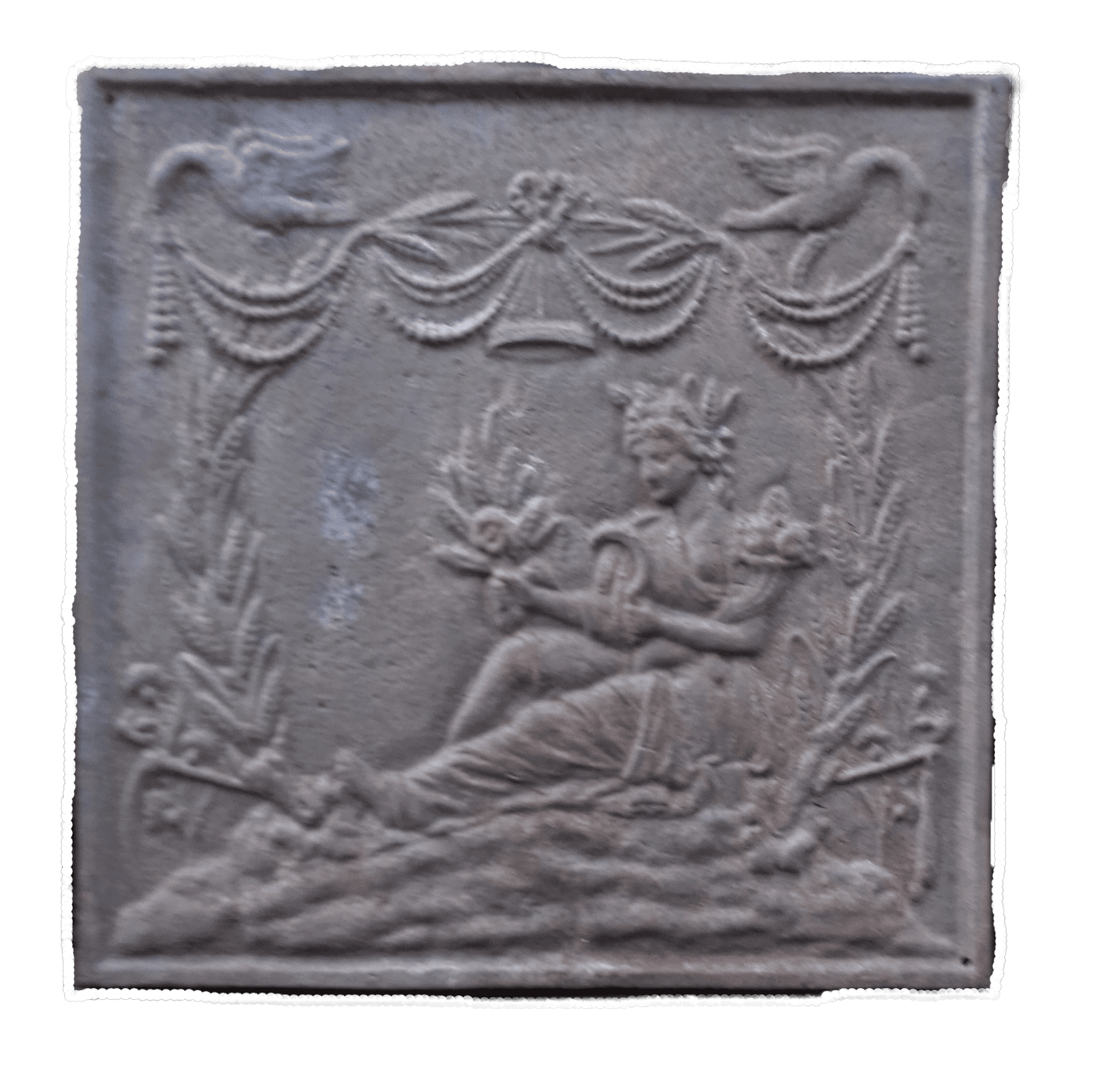 Ceres, goddess of agriculture, daughter of Saturn.