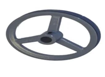 Cast iron pulley