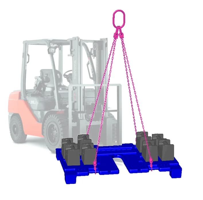 VGP ballast weight of 200 KG