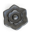 Decorative cast iron rosette - 1552