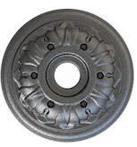 Decorative cast iron rosette - Ethnic