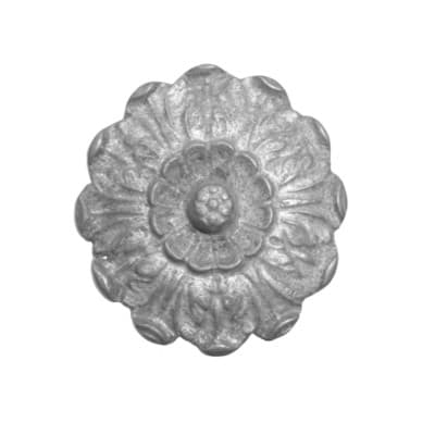 Decorative cast iron rosette - Lotus