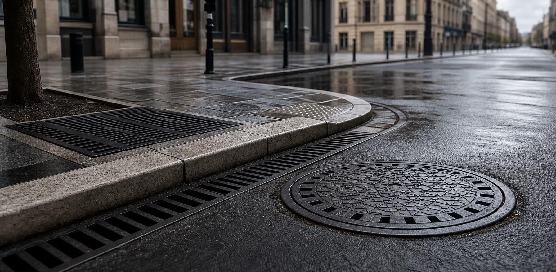 Road ironwork and sanitation