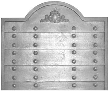 Rustic with nails without rings