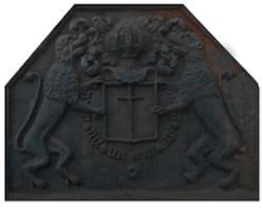 Very old strong plate, with a very pronounced relief.