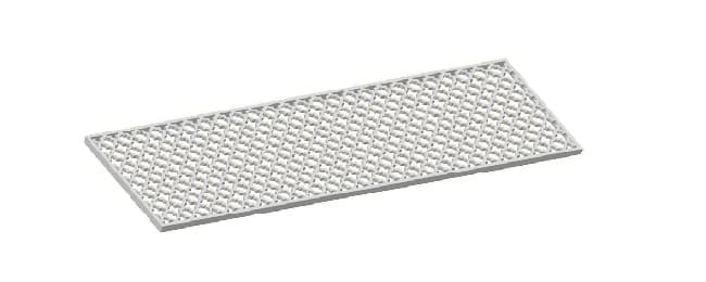 Rectangular grille QL