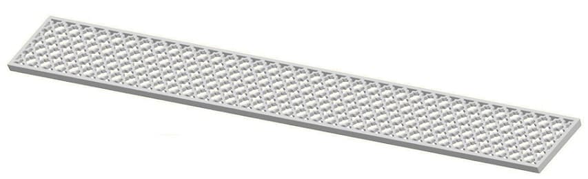 Rectangular QT grille