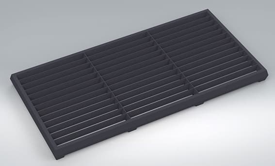 Cast iron foot grate GPP2