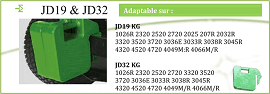 John Deere tractor weight 19 KG - JD19