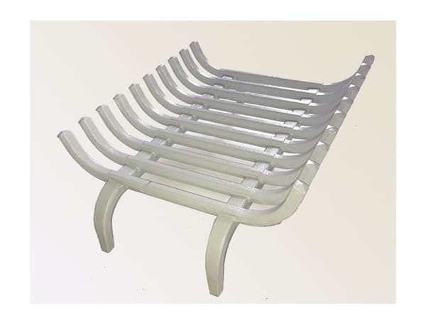 Fire-resistant cast iron log holder