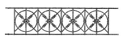 railing, body-guard, balcony grill, cross balconie, cast iron and wrought iron_Birdie_YZ