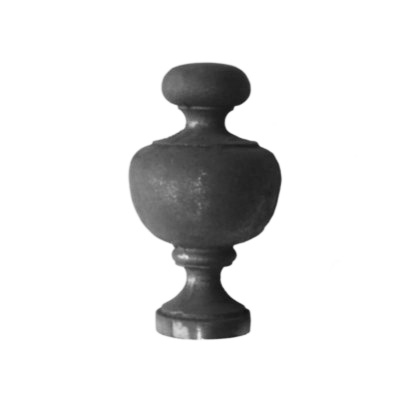 Cast iron stair ball