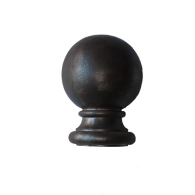 Cast iron stair ball