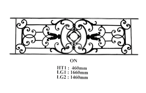 GRILLE DE BALCON GARDE CORPS BALUSTRADE LOISELET - ON