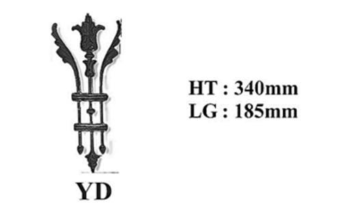 GRILLE DE BALCON GARDE CORPS BALUSTRADE LOISELET - YD