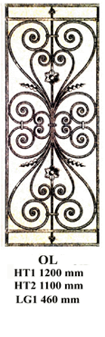 GRILLE DE PORTE LOISELET - OL