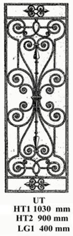 GRILLE DE PORTE LOISELET - UT