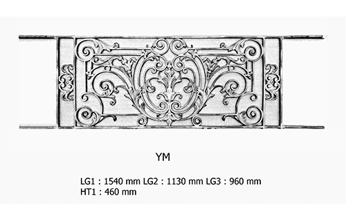 BALCONY GRILL - BALUSTRADE BIRDIE - YM