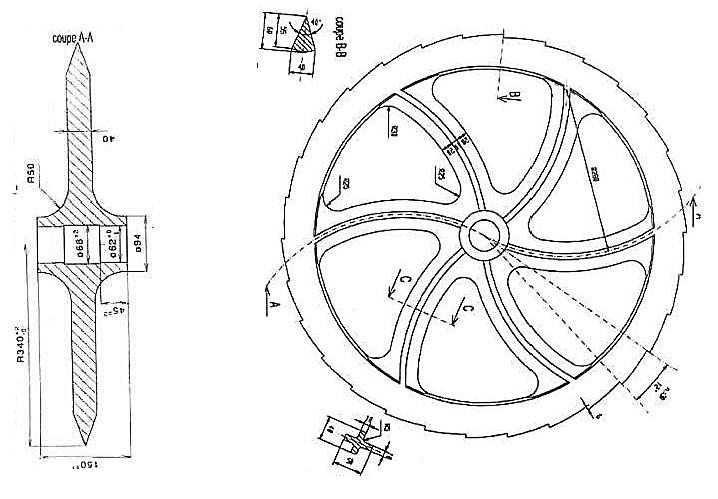 Roue packer 700